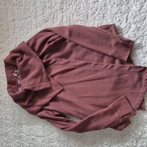 🎈Z By Zella Asymmetrical Mauve Cardigan